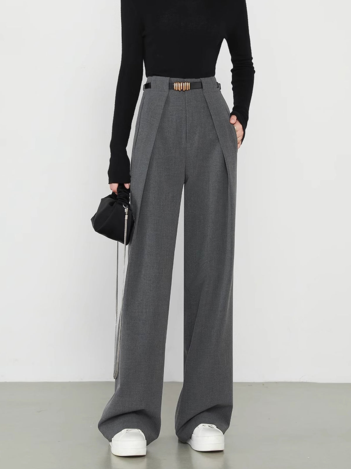 Dames Broek Rechte Pijpen Comfortabele Alledaagse Broek
