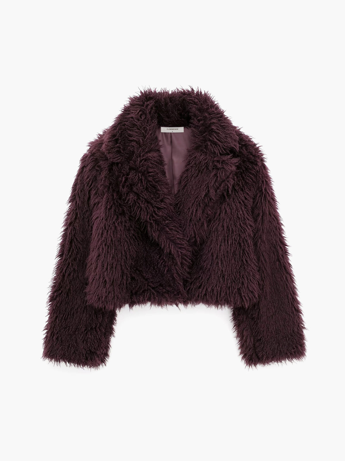 Damesjas Faux Fur Kort Model Zachte Warme Jas
