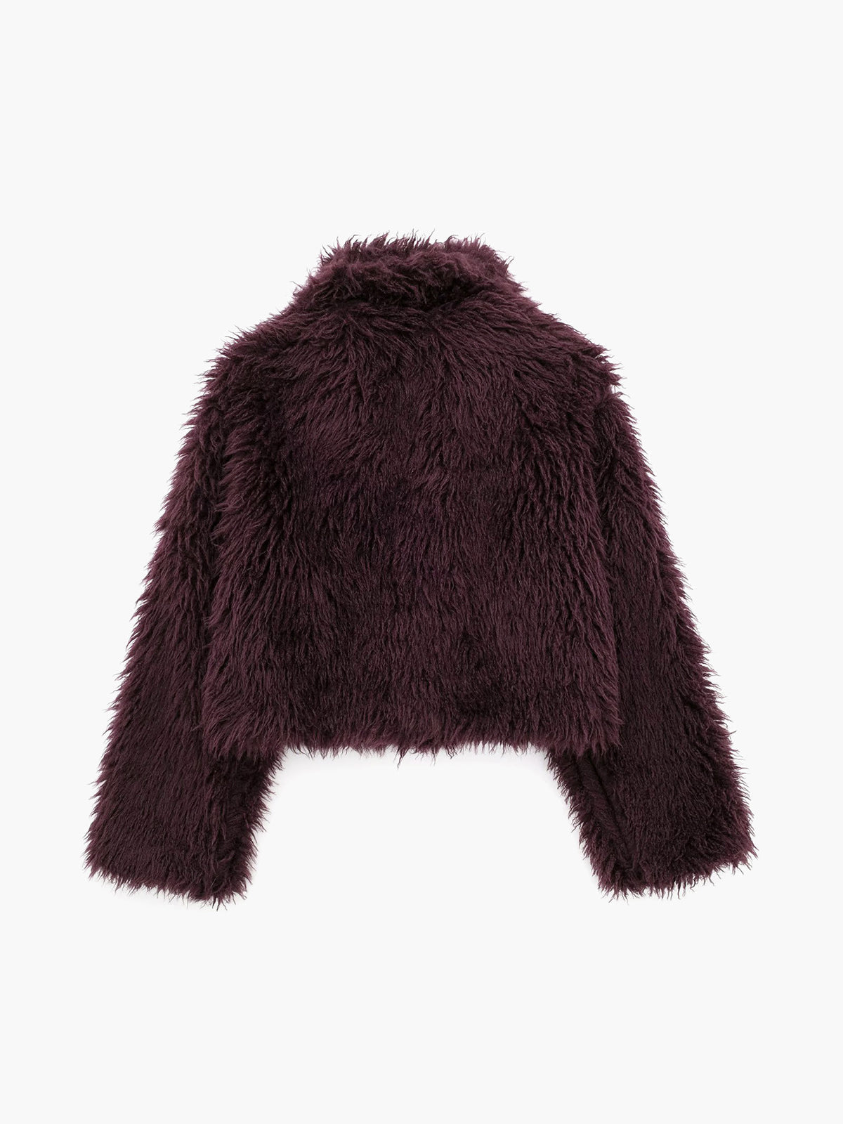 Damesjas Faux Fur Kort Model Zachte Warme Jas