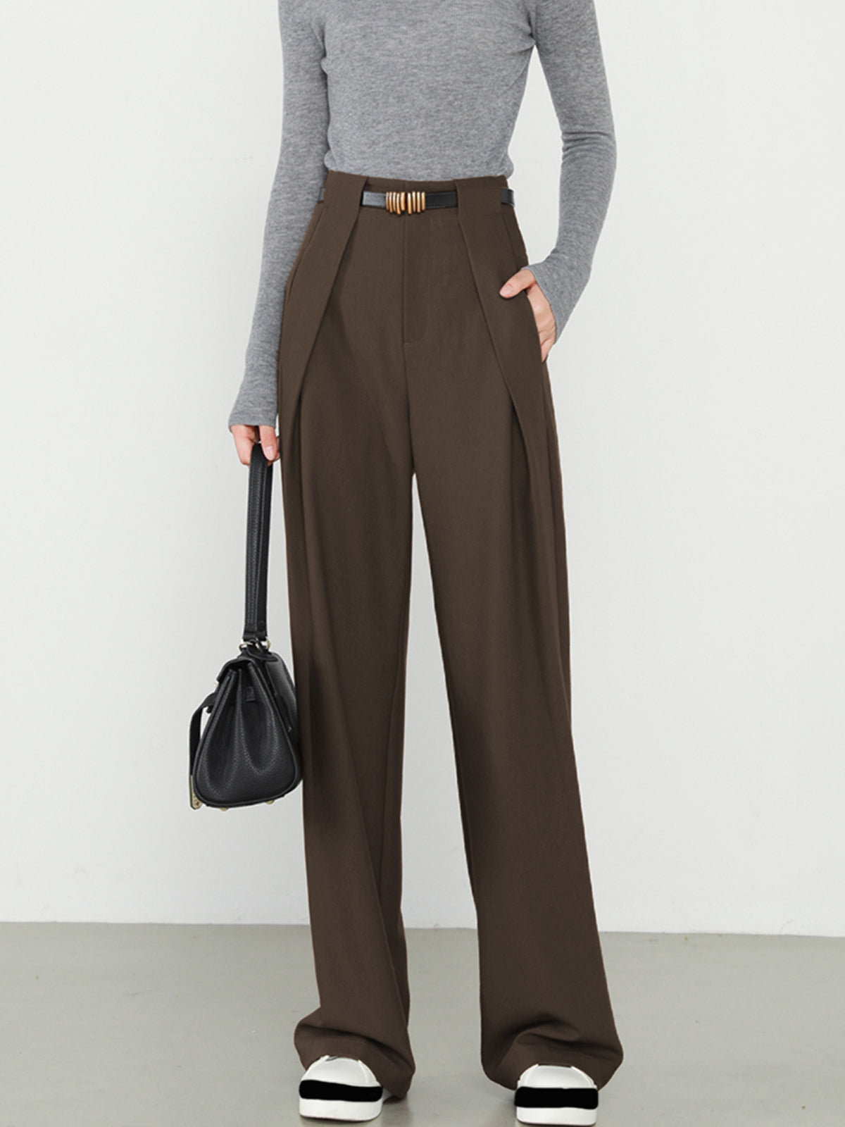 Dames Broek Rechte Pijpen Comfortabele Alledaagse Broek