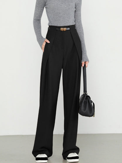 Dames Broek Rechte Pijpen Comfortabele Alledaagse Broek