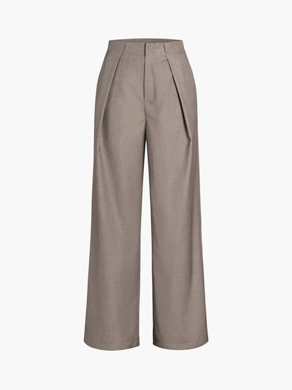 Dames Broek Rechte Pijpen Comfortabele Alledaagse Broek