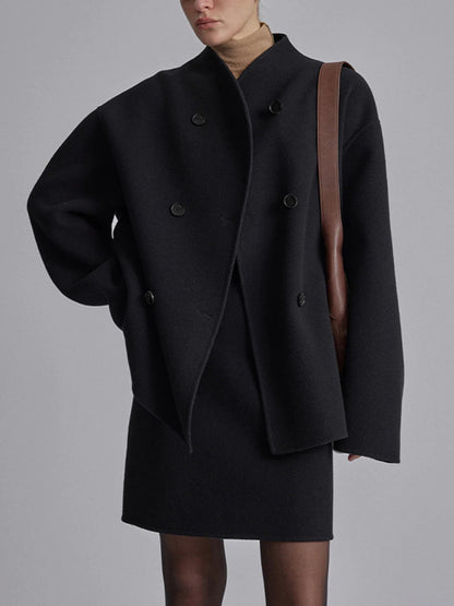 Oversize Jas voor Vrouw Moderne Stijl