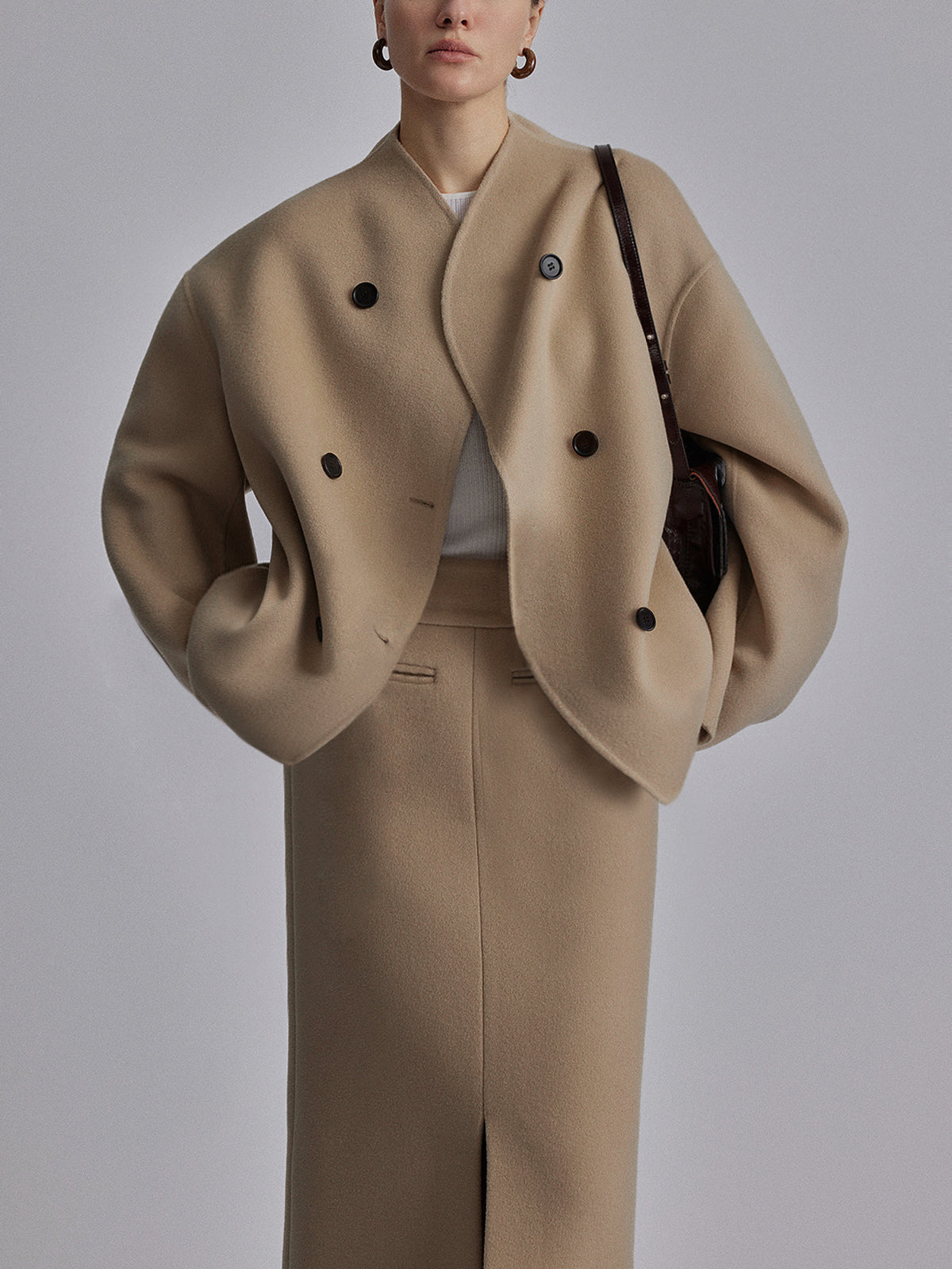 Oversize Jas voor Vrouw Moderne Stijl