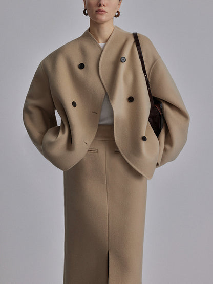 Oversize Jas voor Vrouw Moderne Stijl