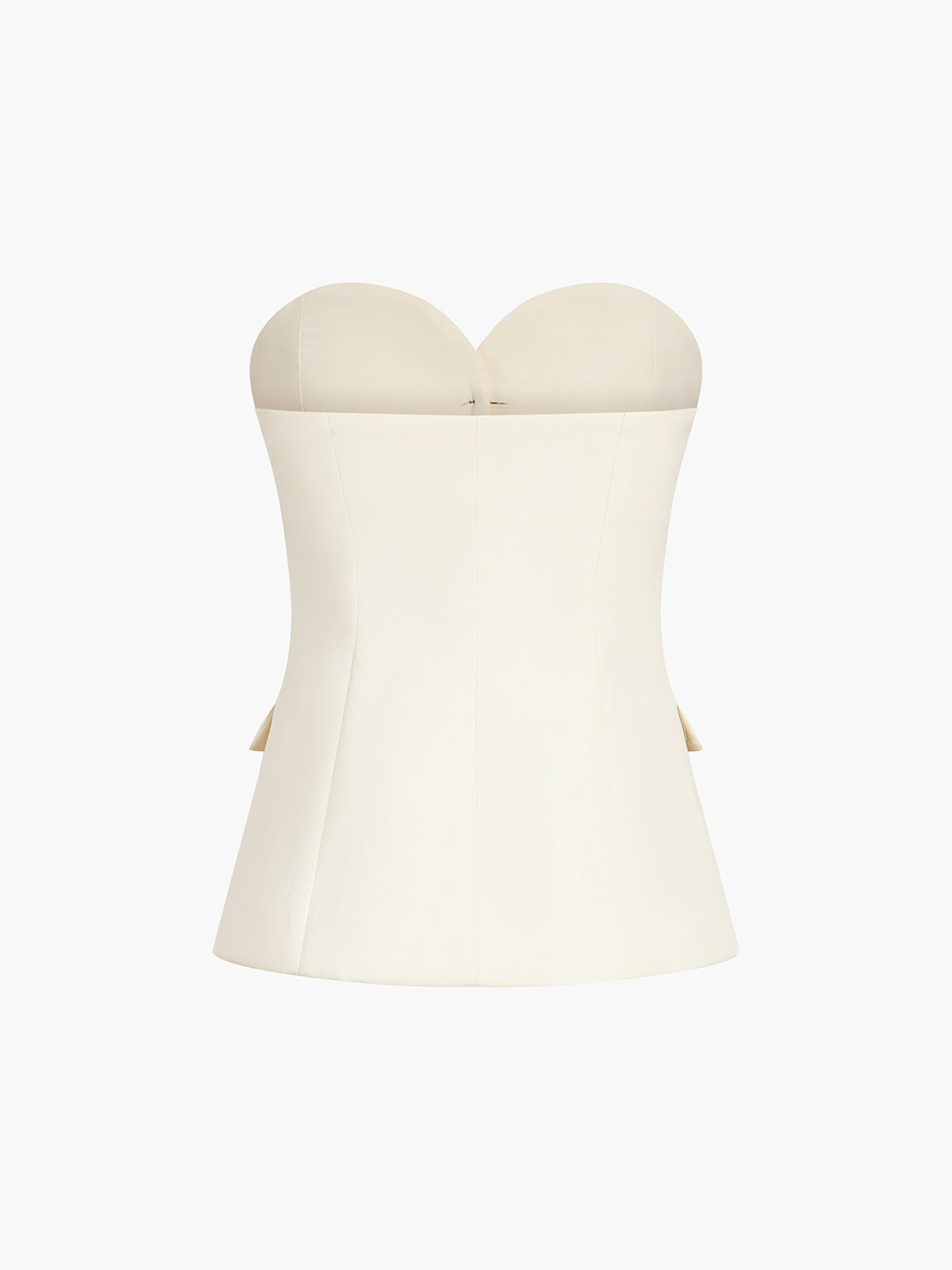 Dames Set Strapless Top en Broek Luxe Tweedelig