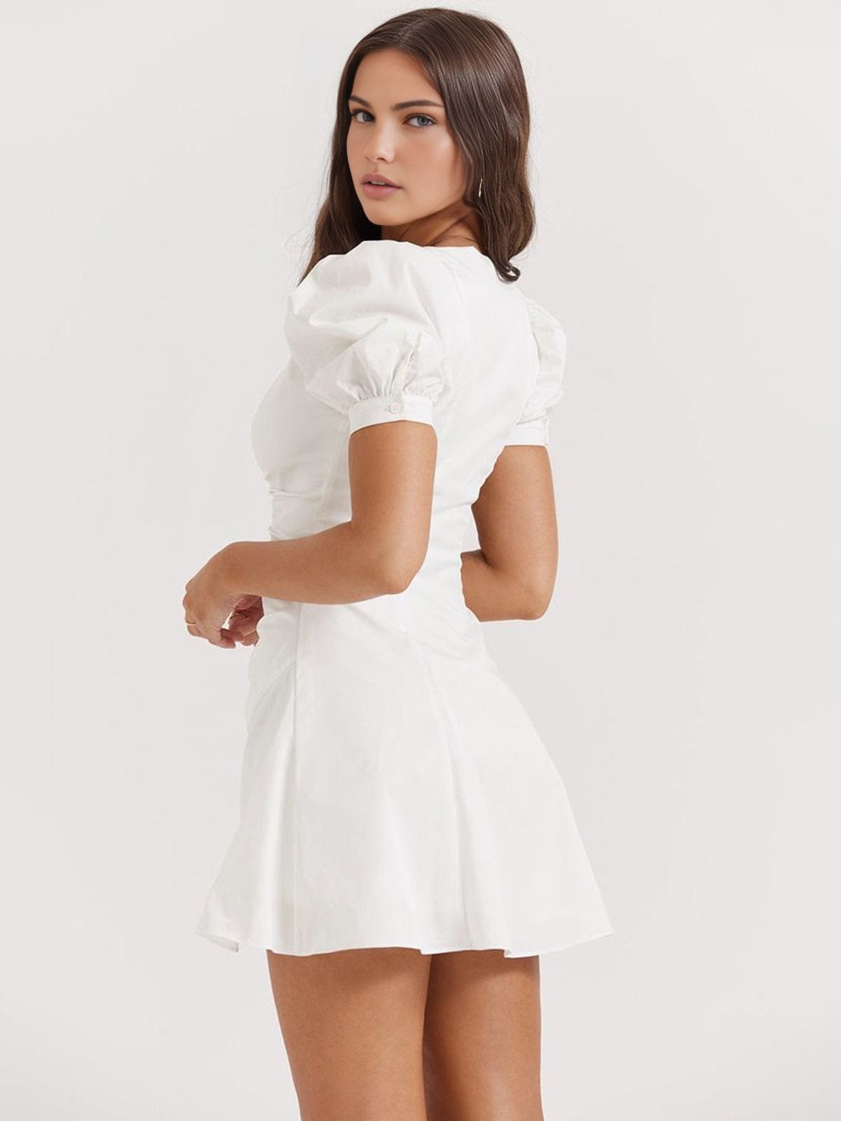 Zomerjurk Korte Romantische Jurk voor Vrouw Zomerkleding