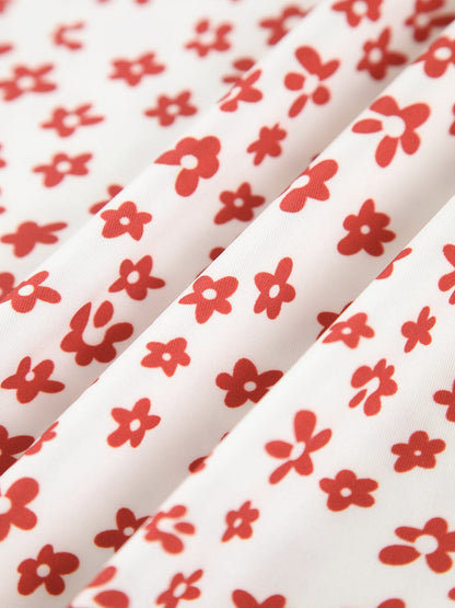 Vrouwelijke Zomerjurk Bloemenprint Spaghettibandjes Comfortabel