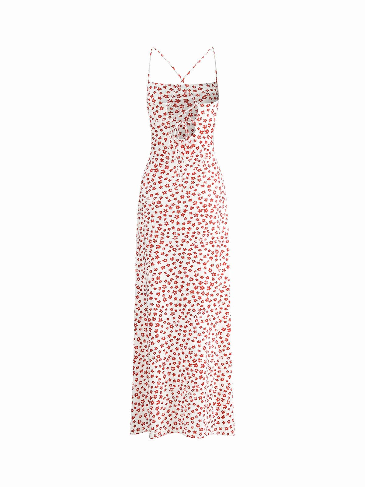 Vrouwelijke Zomerjurk Bloemenprint Spaghettibandjes Comfortabel