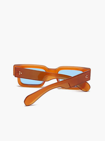 Vierkante Zonnebril Dames Trendy UV400 Bescherming