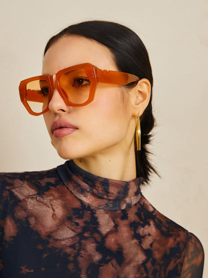 Vintage Cat Eye Zonnebril Retro Stijl - StudioMarella