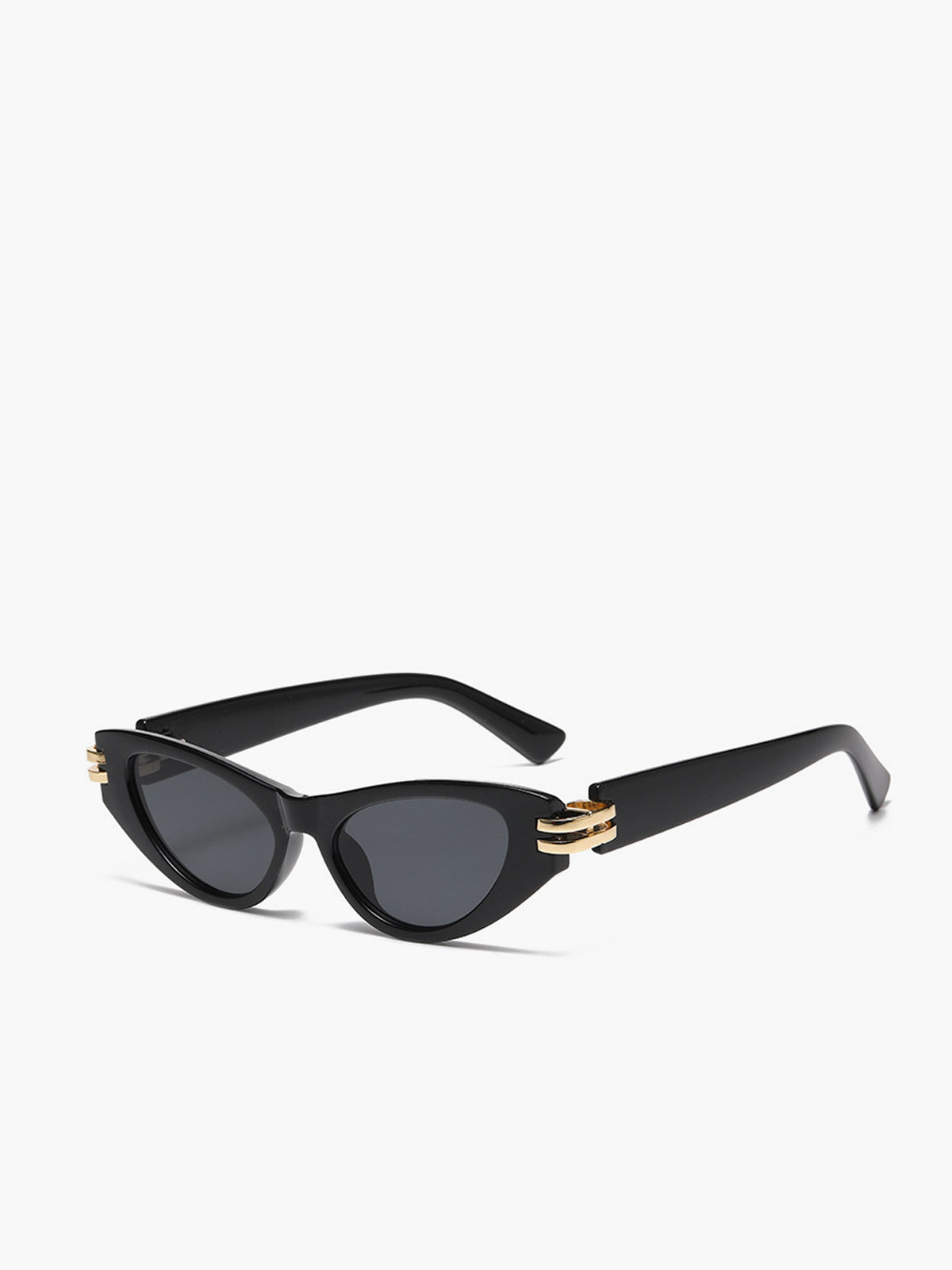 Dames Zonnebril Cat Eye - Zwart/Bruin met UV400 Bescherming - StudioMarella