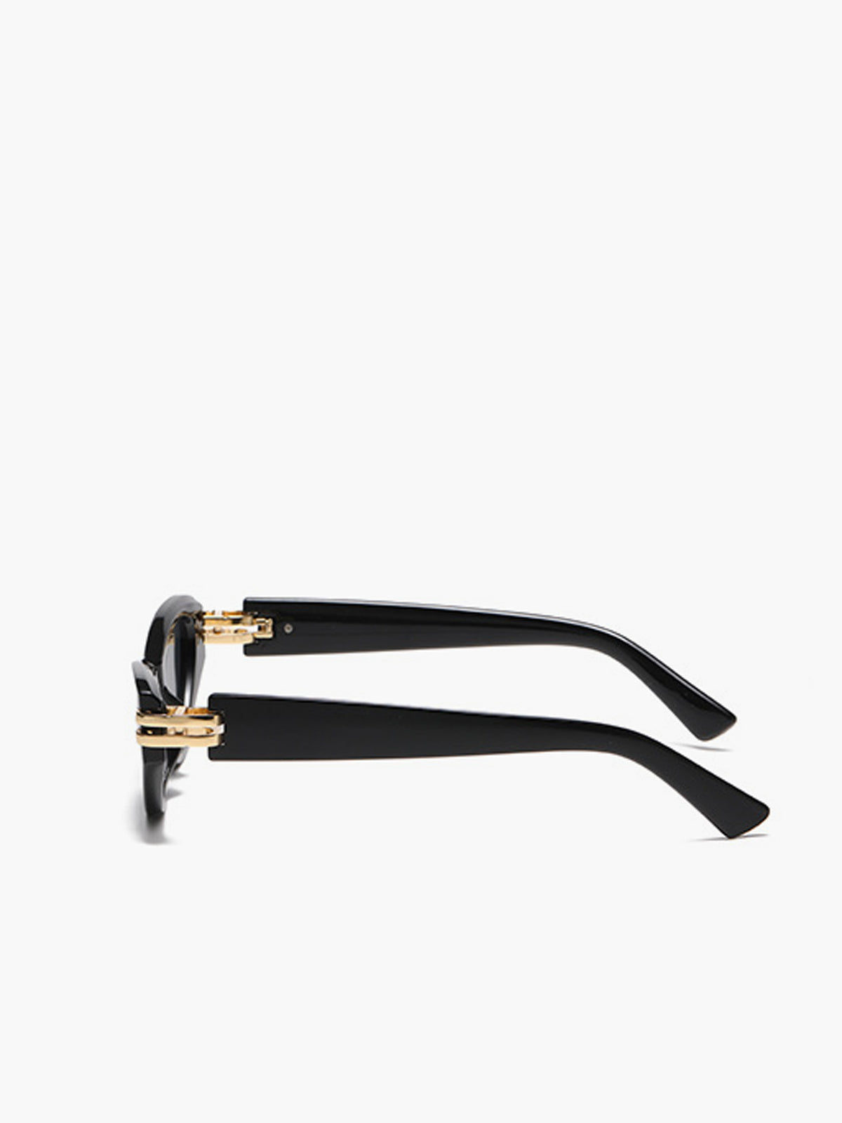 Dames Zonnebril Cat Eye - Zwart/Bruin met UV400 Bescherming