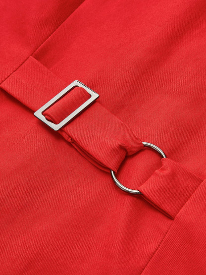 Katoenen Jurk Zomerjurk Vrouw Mouwloos Elegant