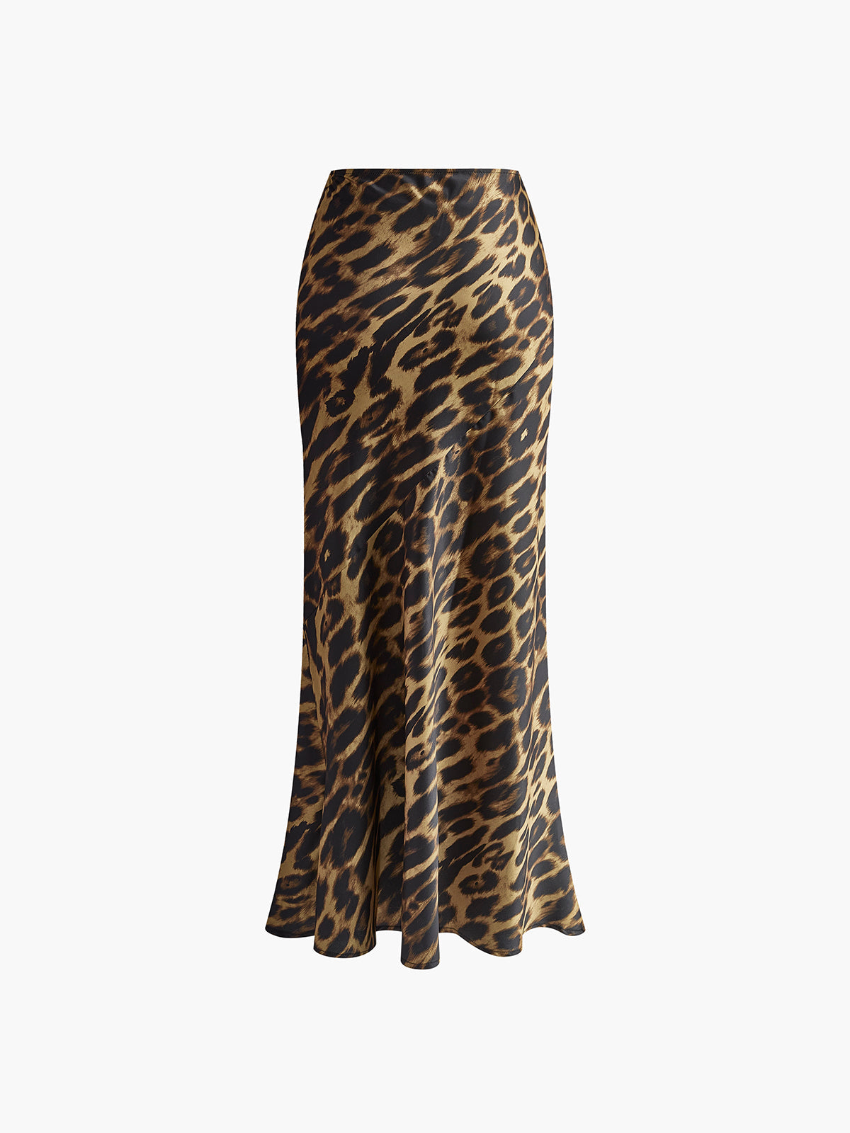Maxi Rok met Luipaard Print – Slim Fit Stijlvolle Rok