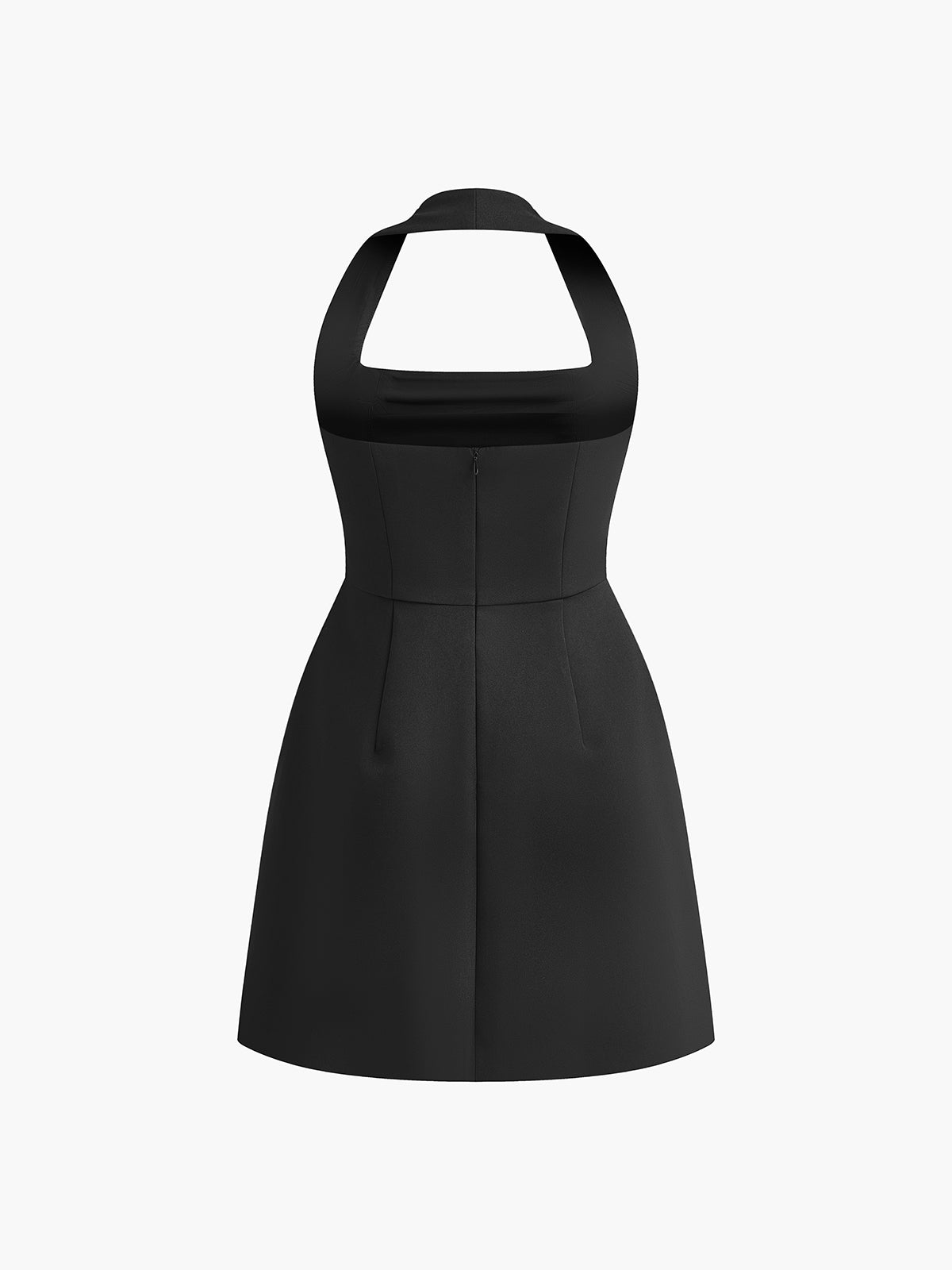 A-lijn Mini Jurk Halternek Elegante Korte Zomerjurk