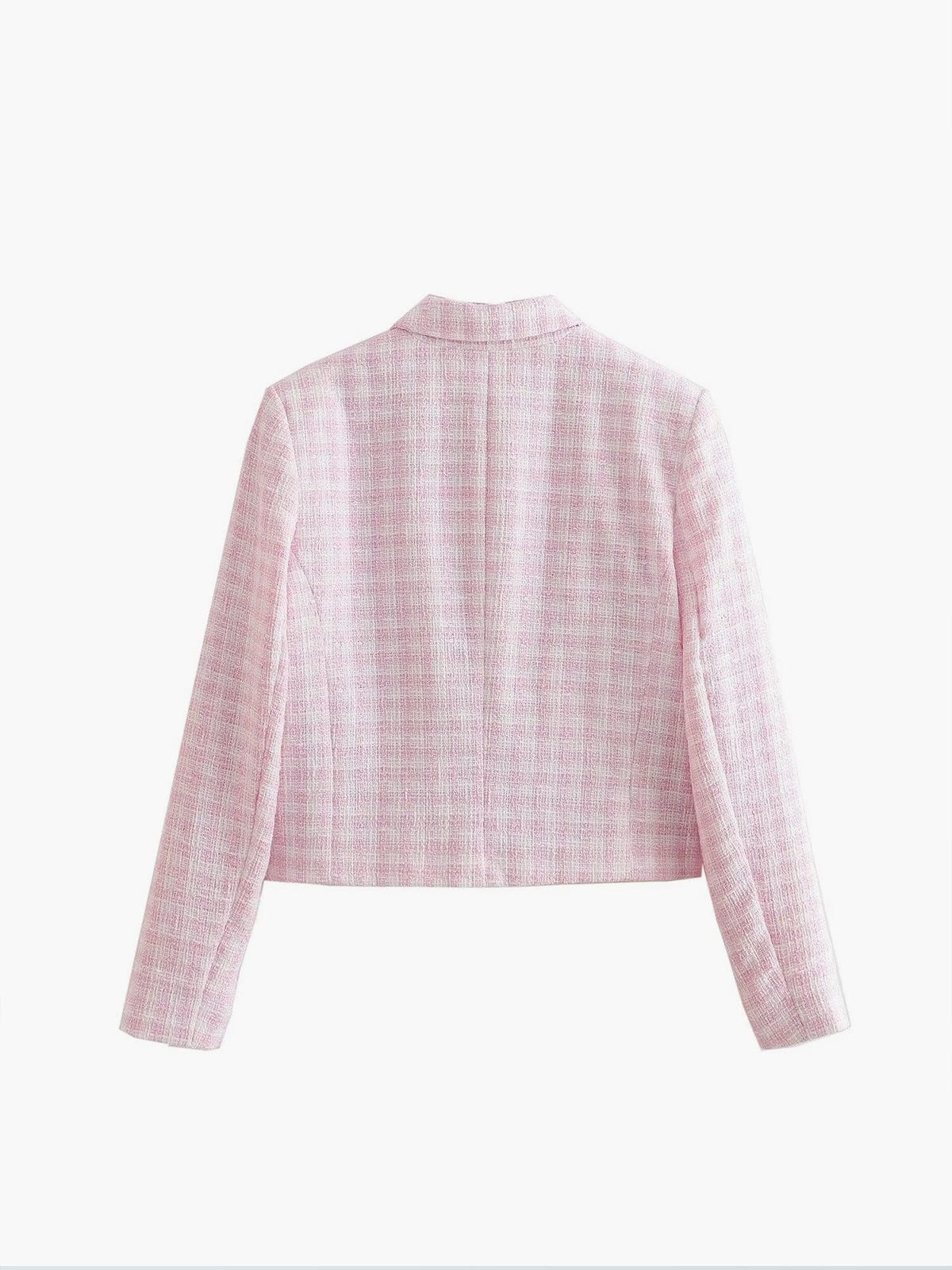 Dames Jasje Roze Met Gouden Knopen