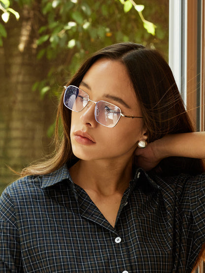 Vierkante Bril Unisex Elegant met UV-Bescherming - StudioMarella