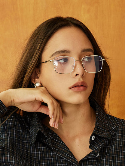 Vierkante Bril Unisex Elegant met UV-Bescherming