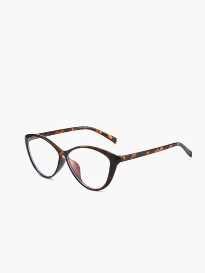 Retro Bril Dames met Luipaard Print Cat-Eye Model