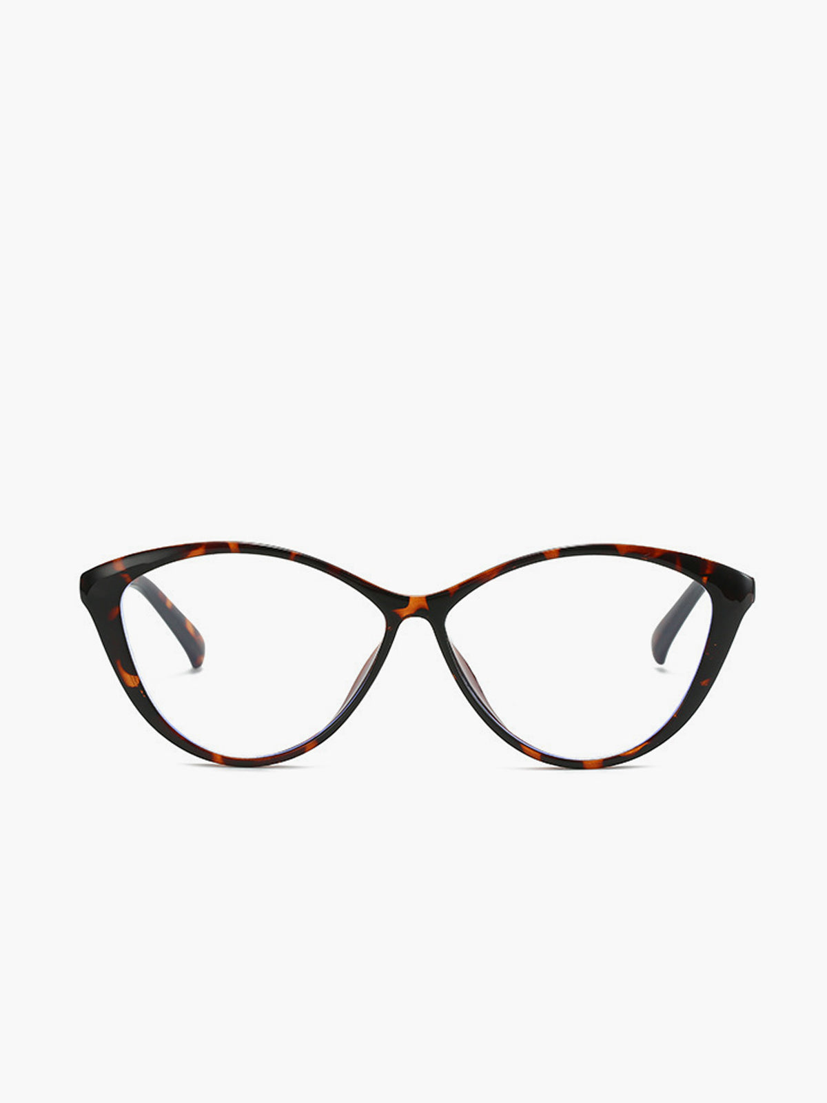 Retro Bril Dames met Luipaard Print Cat-Eye Model