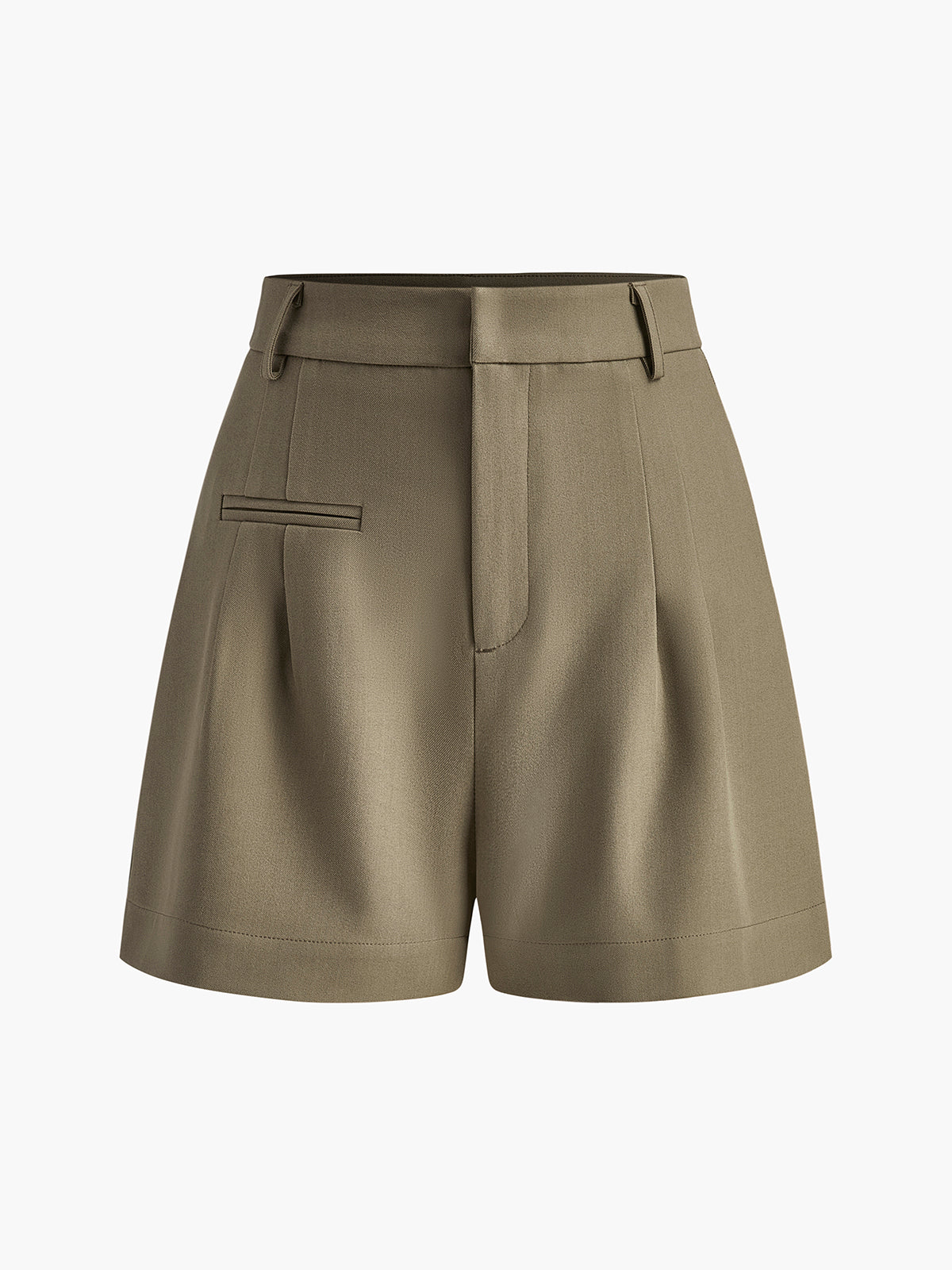 Dames Korte Broek Hoge Taille Zomerbroek Regular Fit