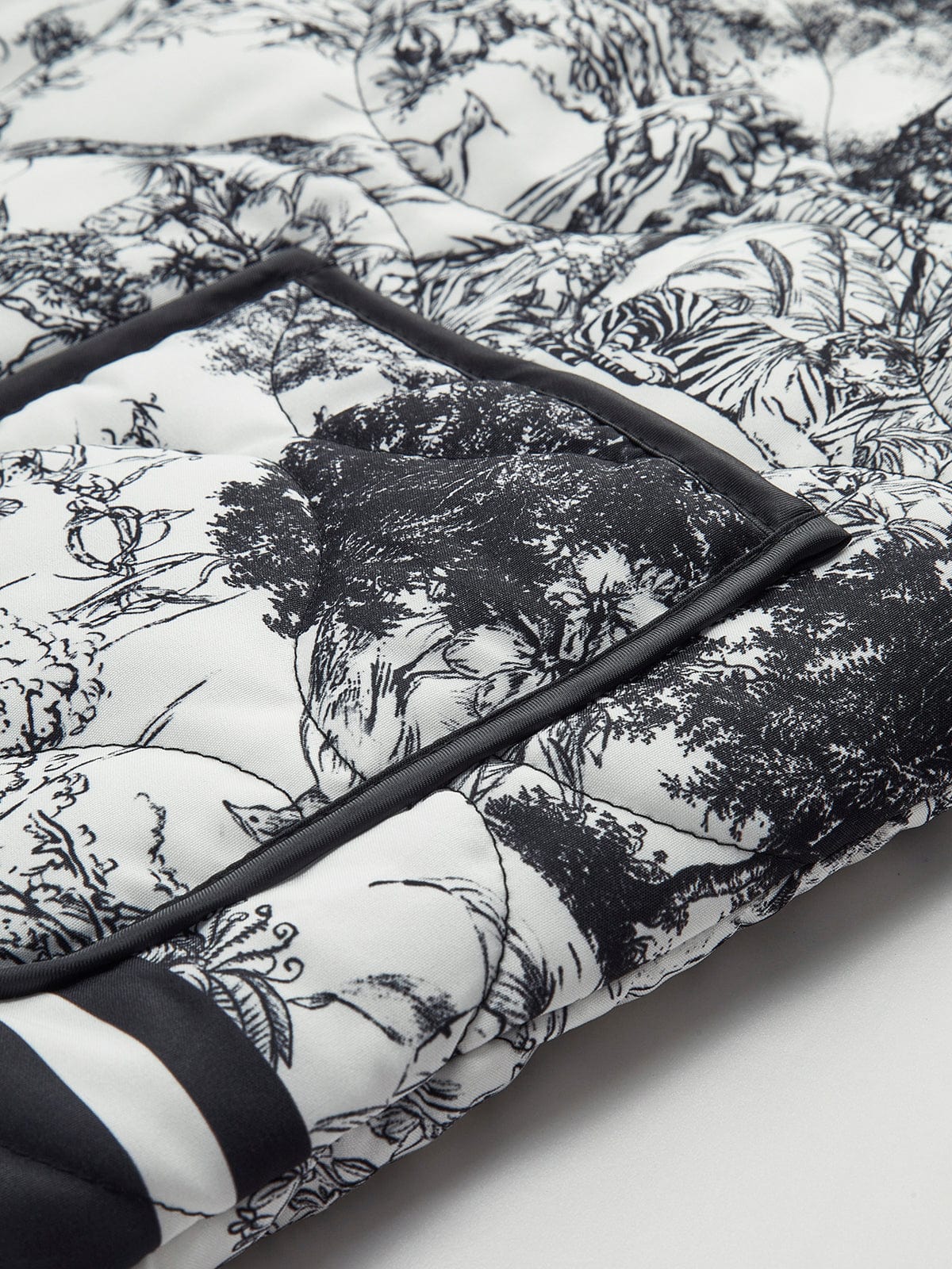 Zomerjack met Kunstprint Licht en Comfortabel