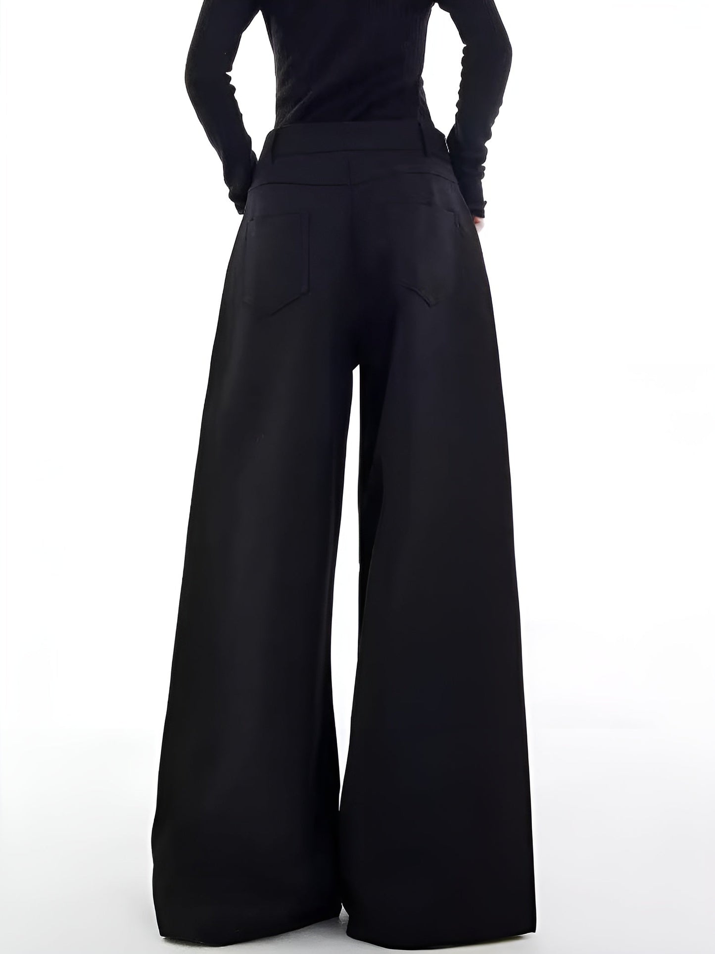Vrouwelijke Wide-Leg Broek Casual Stijl