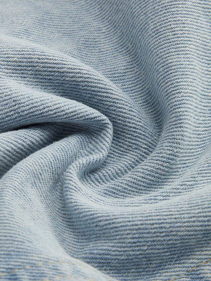 Jeansjassen Dames Kort Casual Blauw