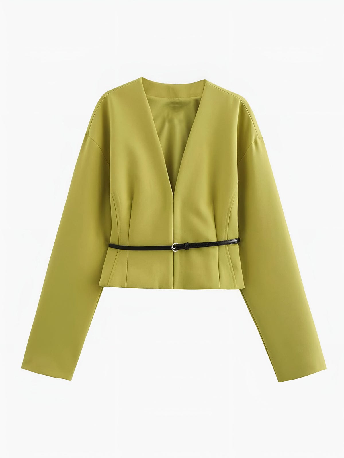 Dames Blazer Kort Model Smalle Taille Stijlvol - StudioMarella