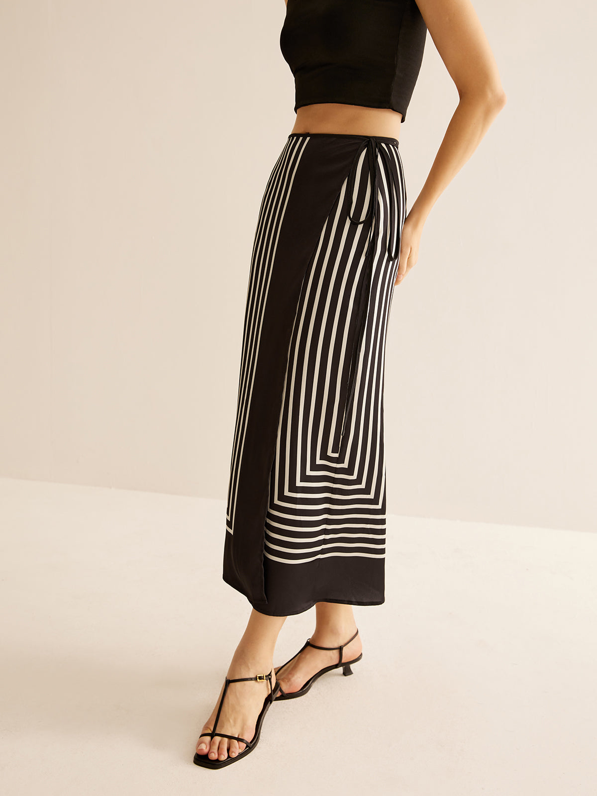 Maxi Rok Dames Zomerse Rok van Ribstof met Stretch - StudioMarella