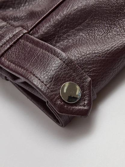 Leren Jas Dames Klassiek Design