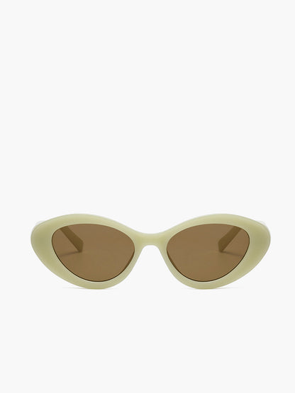 Dames Zonnebril Cat Eye Bril met Retro Frame