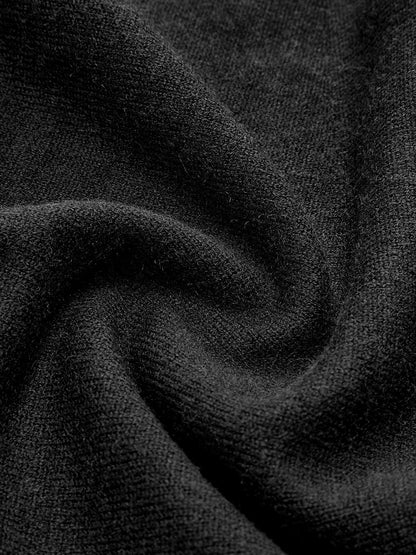 Dames Skaterjurk Lange Mouwen Elegante Crème Jurk