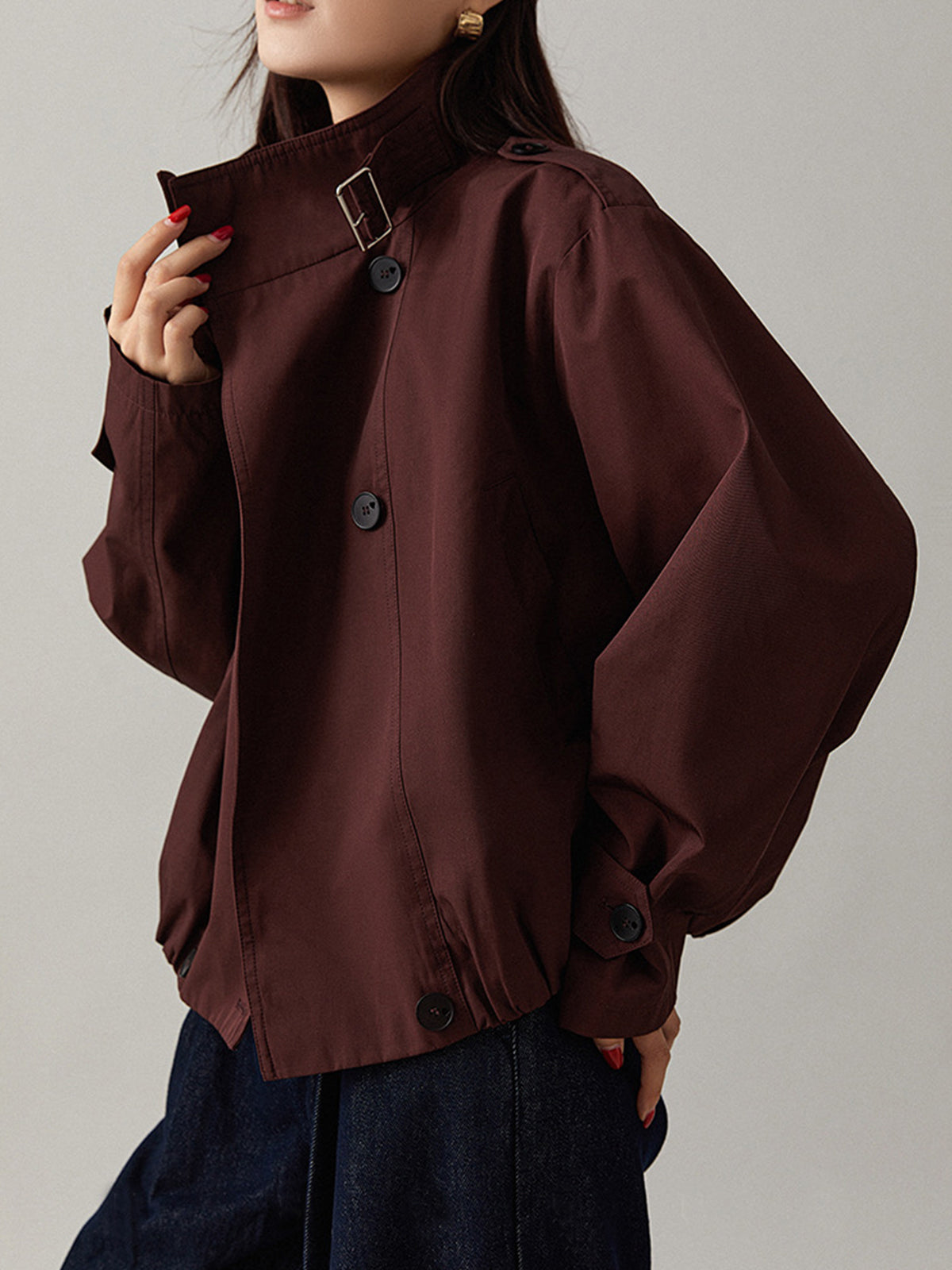 Vintage Lichtgewicht Trenchcoat Stijlvol voor Vrouw