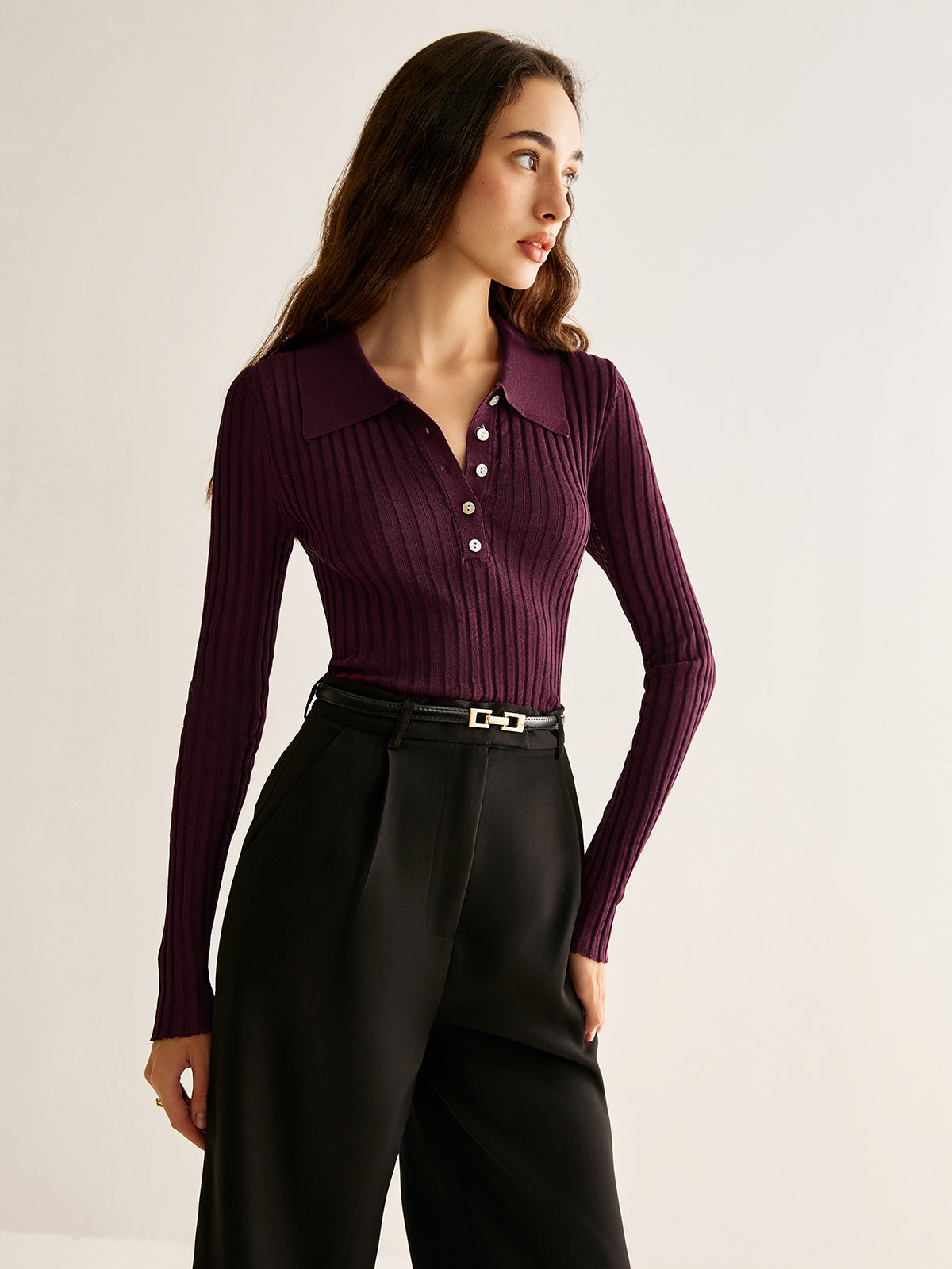 Vrouwentop met Lange Mouwen Comfortabel Zacht