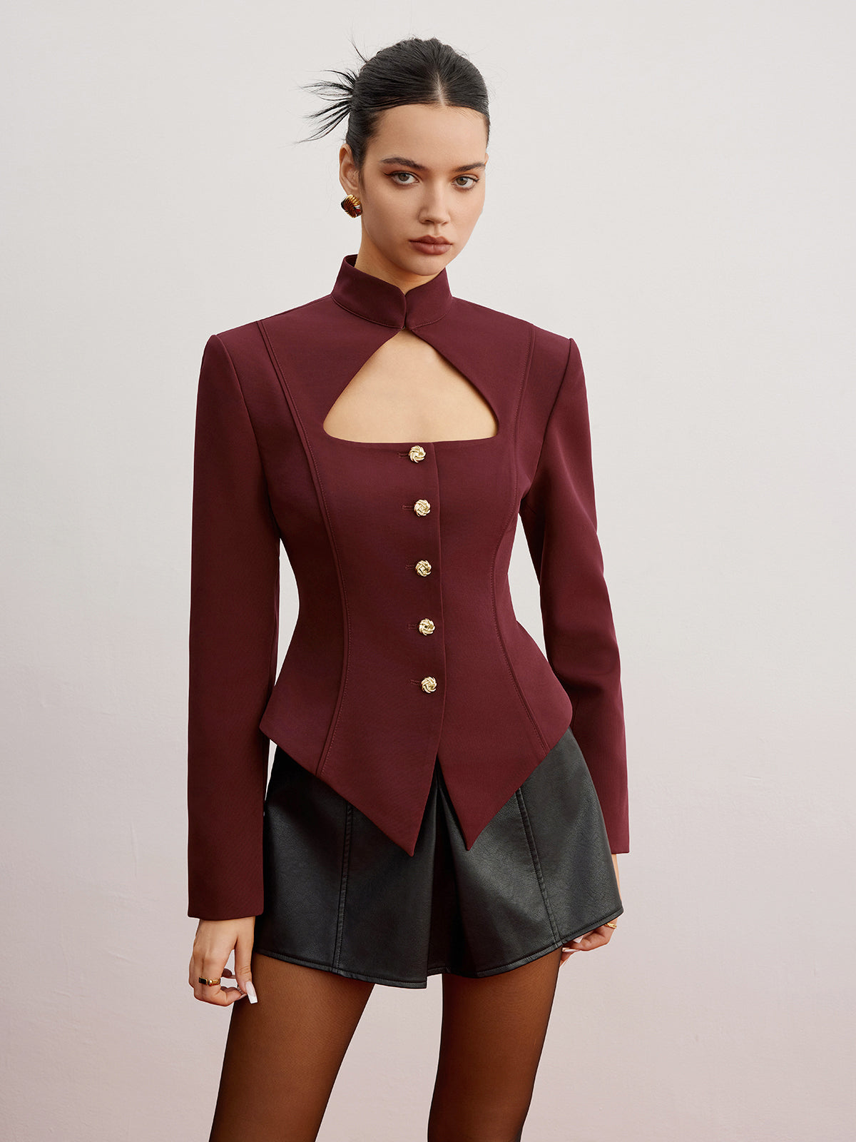 Vrouwelijke Blazer Slank en Elegant voor Werk - StudioMarella