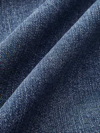 Stretch Denim Spijkerbroek Dames Mid Waist Bootcut Jeans