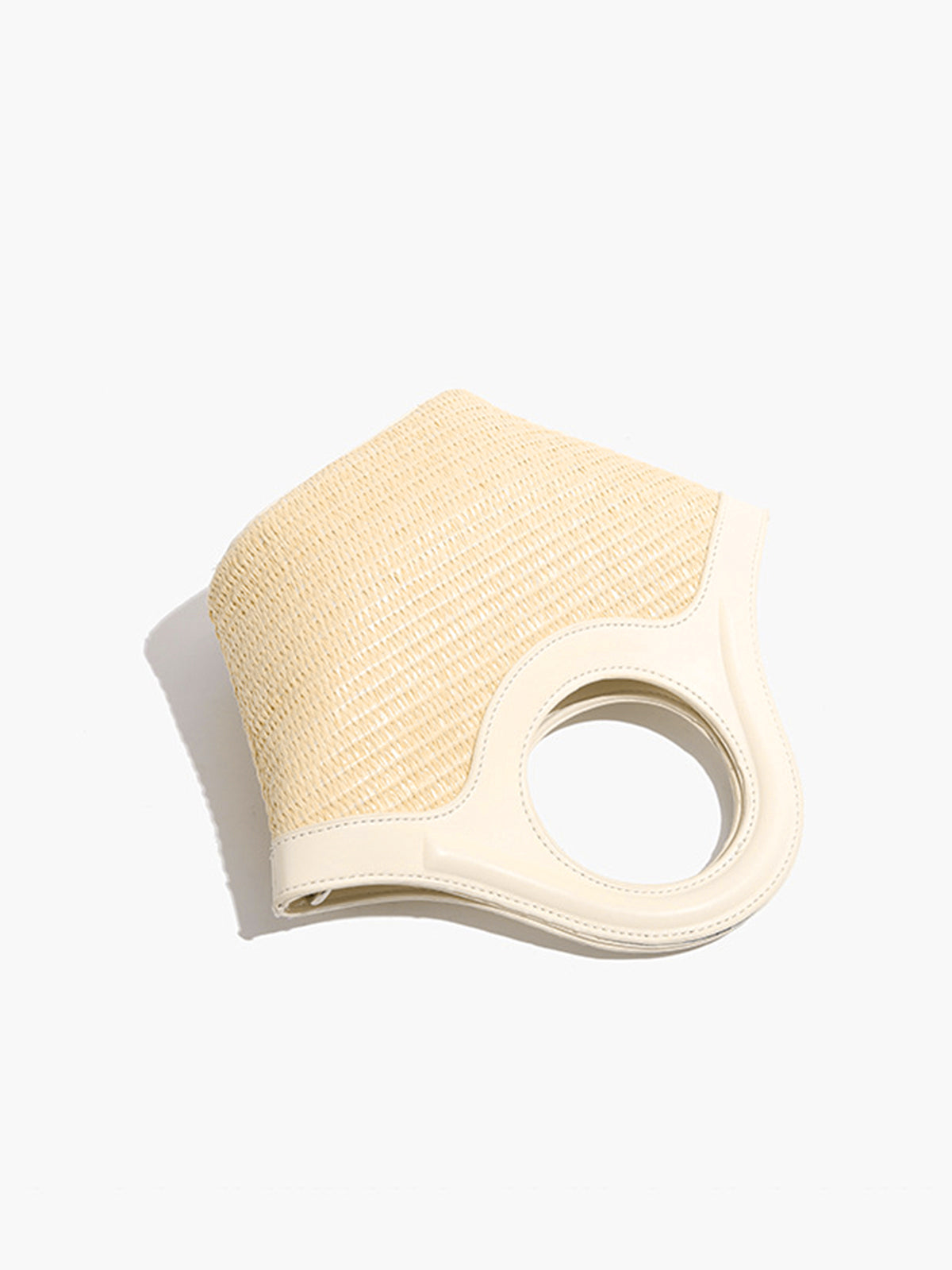 Rieten Strandtas Rond Dames Boho Stijl Zomer