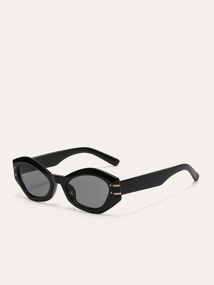 Dames Zonnebril Cat Eye Retro Stijl UV400 Bescherming - StudioMarella