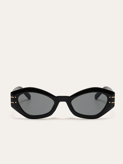 Dames Zonnebril Cat Eye Retro Stijl UV400 Bescherming