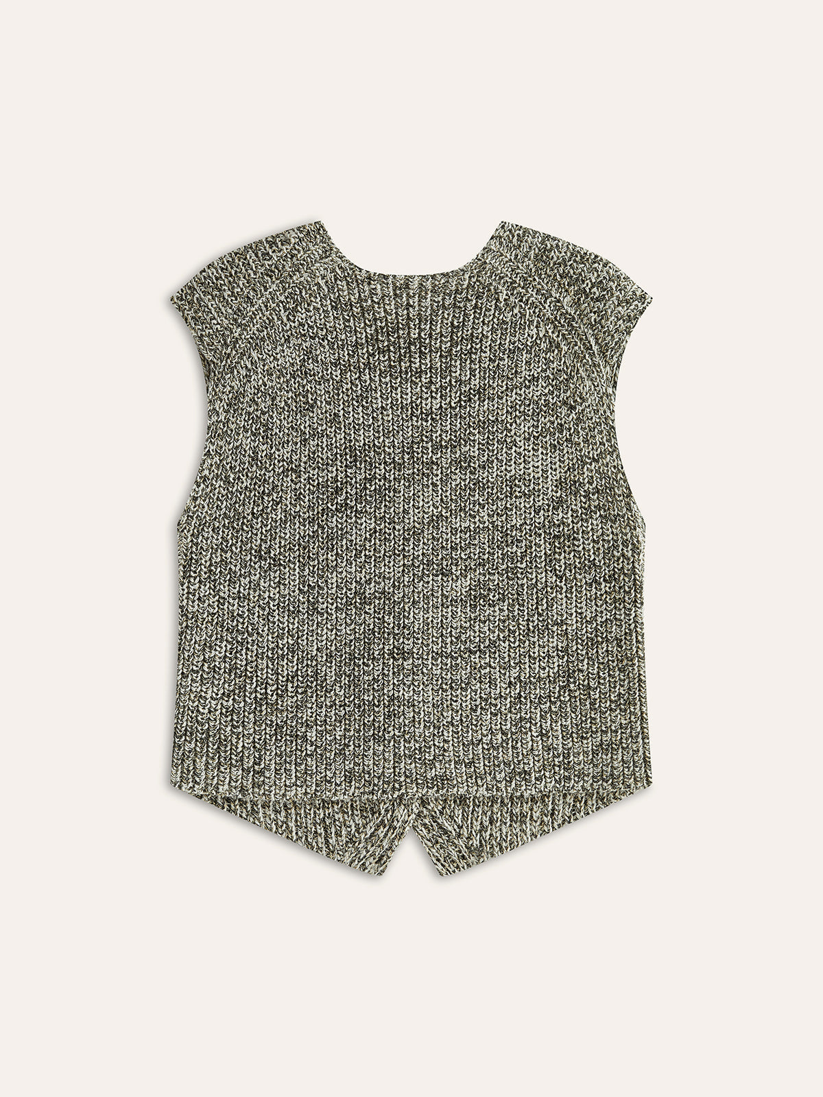 Damesvest Gebreid Mouwloos met Knoopsluiting Stijlvol