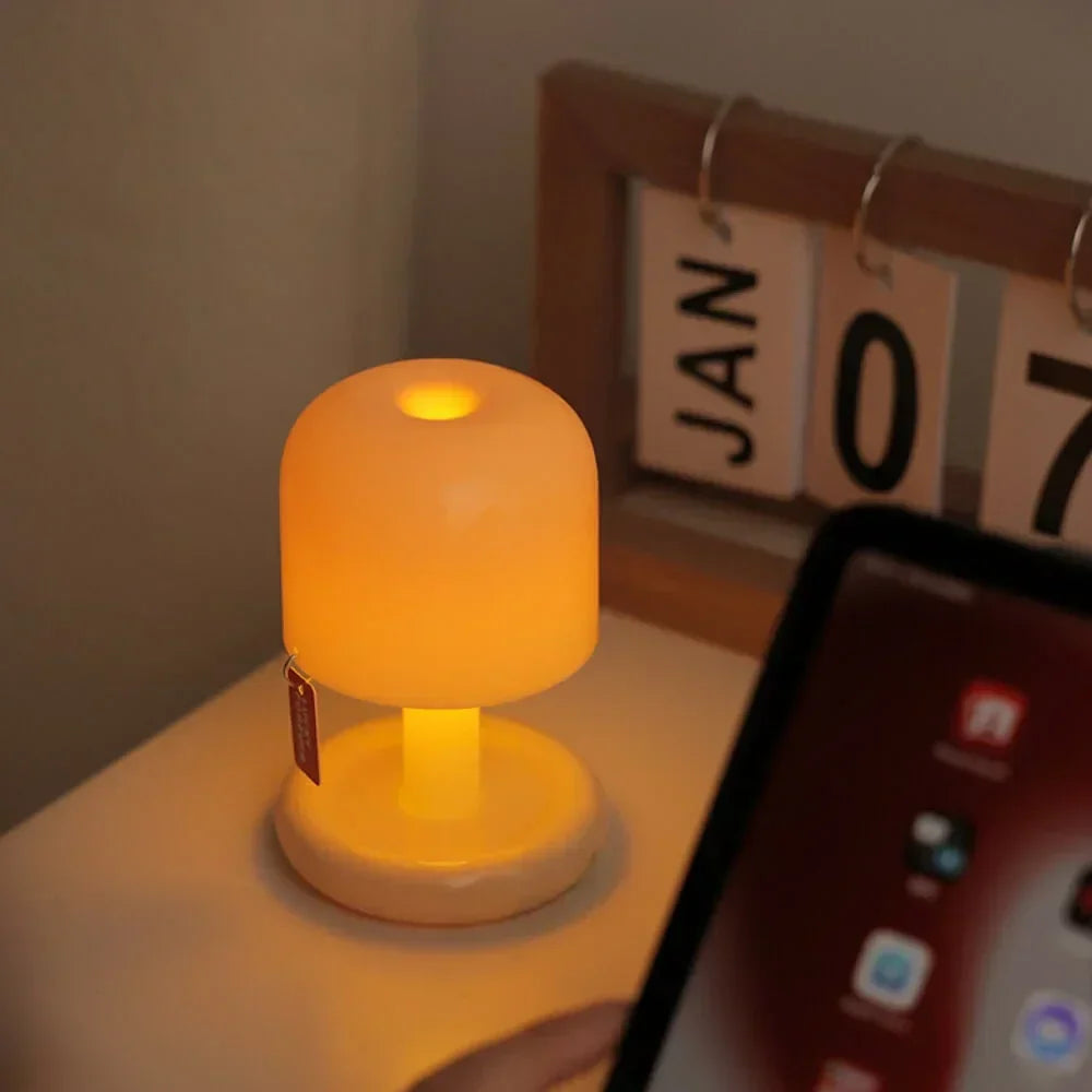 Tafellamp Zonsondergang Draadloos Oplaadbaar LED 12U Compact 10,5cm