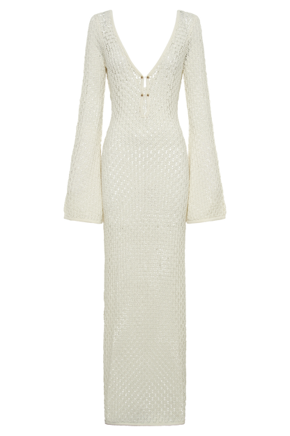 Elegante Jurk met Lange Mouwen
