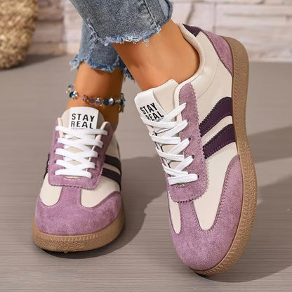 Dames Comfortabele Sneakers Met Stevige Zool