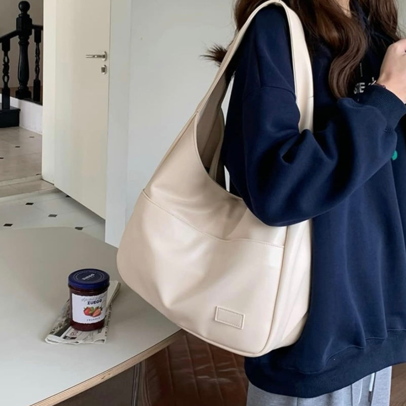 Leer Schoudertas voor Dames Maya Stijl