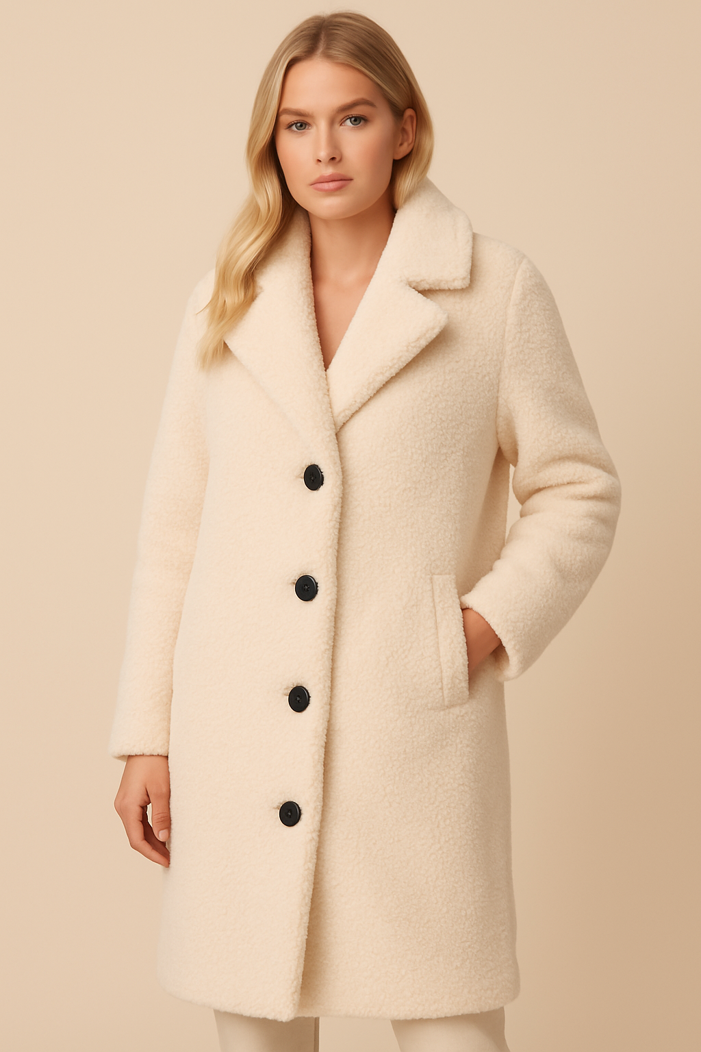 Dames Teddyjas Zacht Warm Elegante Style - StudioMarella