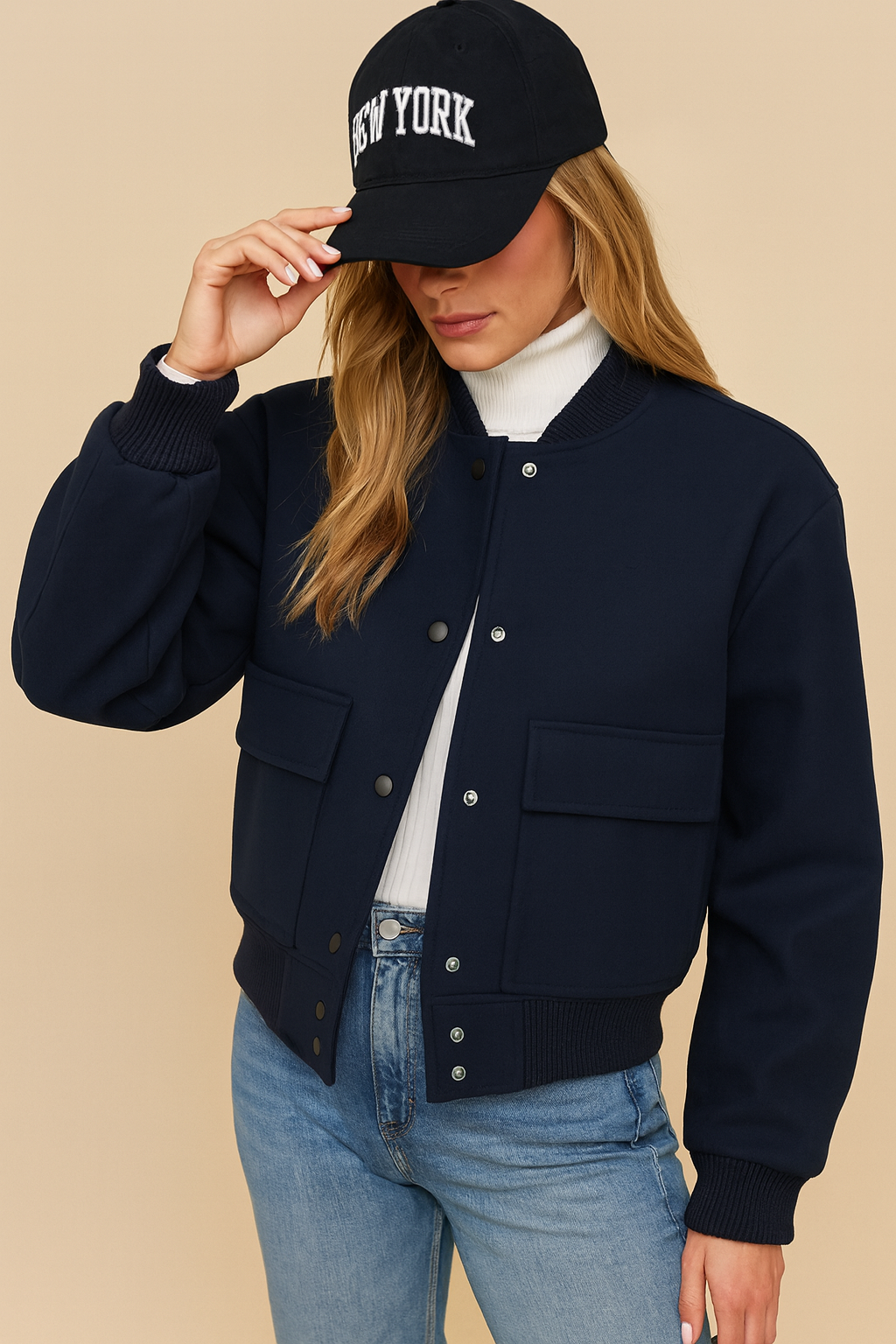 Dames Bomberjas Moderne Stedelijke Look