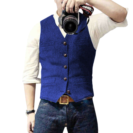 Herenvest Slim Fit Blazer Stijlvol Design