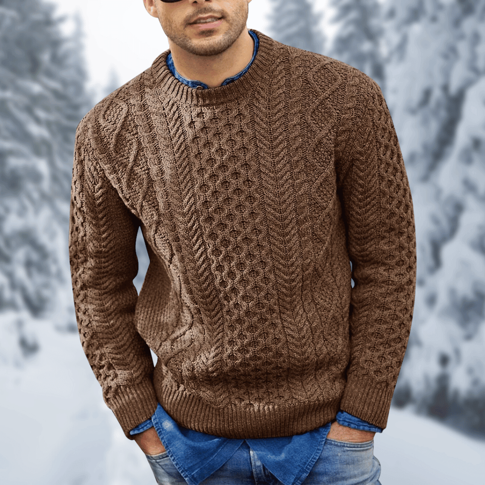 Heren Trui Gebreid Warm voor Winter